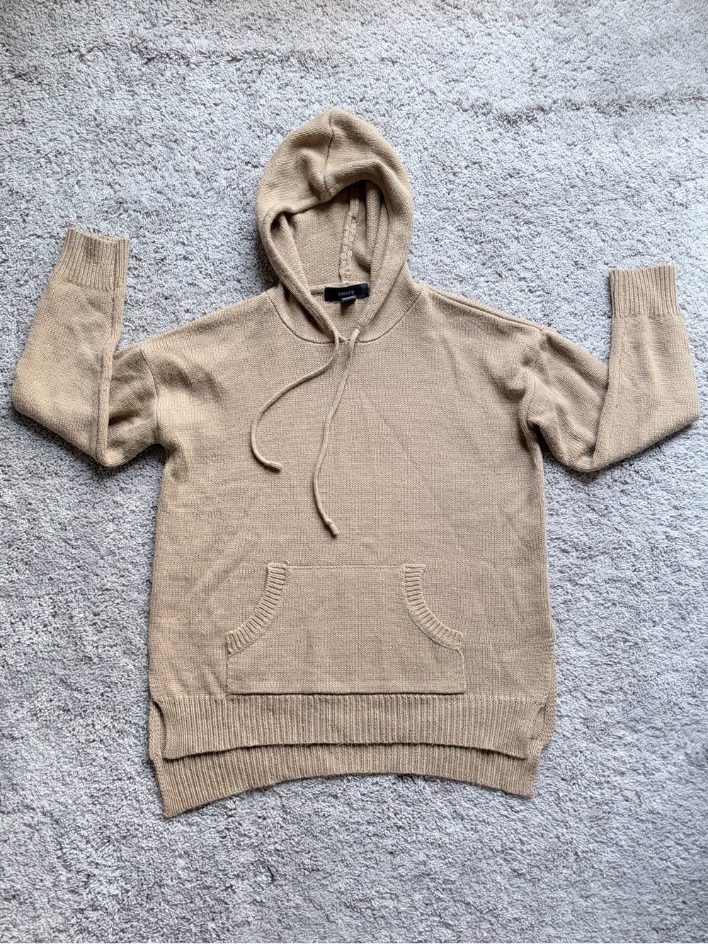 Knit Hoodie Sweater